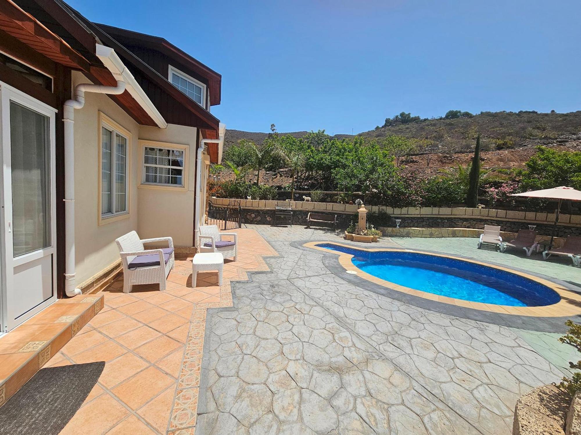 Villa Carlitos Vistas Al Mar Y A La Montana Costa Adeje  Eksteriør billede