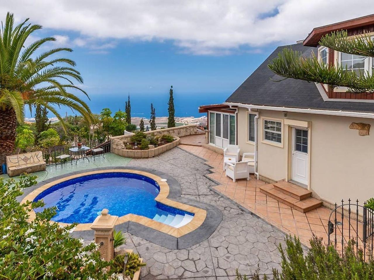 Villa Carlitos Vistas Al Mar Y A La Montana Costa Adeje  Eksteriør billede